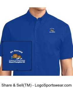 Port Authority Men's Short Sleeve Easy Care Shirt Design Zoom